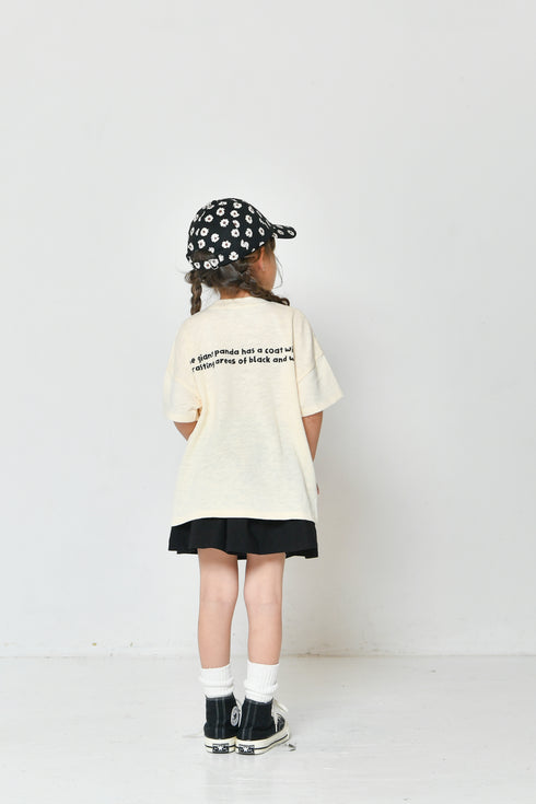 【NEWO・ネオ】パンダロゴTシャツ|70cm~150cm|3125202